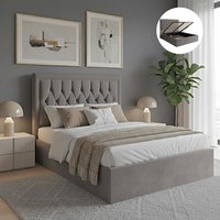 Aurea ottoman storage bed