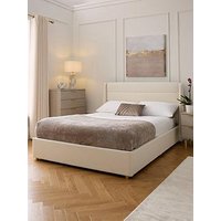 Very Home Gabriel Fabric Winged Bed Frame With Mattress Options (Buy & Save!)