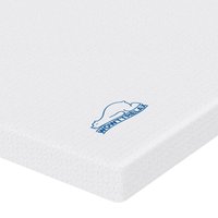 Mattress Topper Dual Layer 5cm Memory Foam Mattress Topper with Removable & Washable Cover, Small Double (120x190cm)