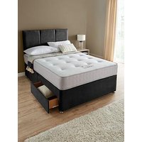 Very Home Sheridan Divan Plus Comfort Mattress, Headboard And Storage Drawers