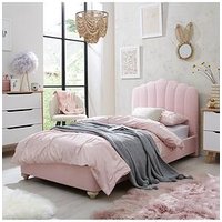 Very Home Emma Fabric Children'S Single Bed With Mattress Options (Buy And Save!)