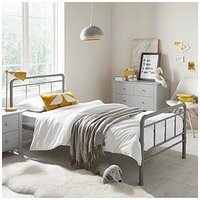 Very Home Freddie Children'S Metal Single Bed Frame With Mattress Options (Buy & Save!)