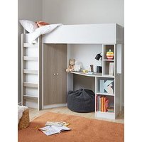 Very Home Miami Fresh High Sleeper With Mattress Options (Buy And Save!)