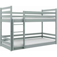 Marion Wooden Bunk Bed Without Mattress In Grey