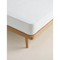 Sleep Solutions Terry Waterproof Extra Deep Mattress Protector White