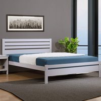 Adkins Wooden Small Double In Grey