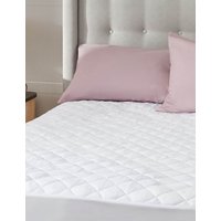 Silentnight 2 Pack Soft as Silk Mattress Protectors White