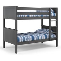 Madge Wooden Bunk Bed In Anthracite
