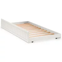 Julian Bowen Maine Bookcase Surf White Under Bed