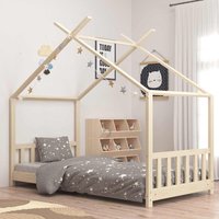 Alameda 80x160cm Wooden Children Daybed In Brown