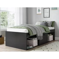 Kidsaw Low 3ft Single Black Cabin Bed