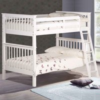 Ogden Wooden Bunk Bed In White