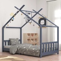 Alameda 90x200cm Wooden Children Daybed In Grey