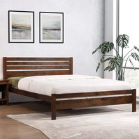 Adkins Wooden Small Double In Antique Oak