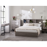 Julian Bowen Bali Ottoman Bed King Size Grey Oak Ottoman Bed