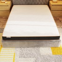 Sewell Fabric Bonnell Spring King Size Mattress In White
