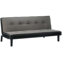 Aurorae Fabric Sofa Bed In Grey