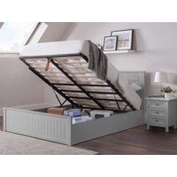 Julian Bowen Maine Ottoman Bed King Size Dove Grey Ottoman Bed