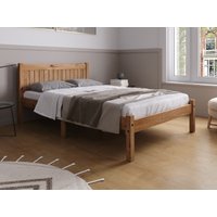 Birlea Rio Double Antique Wax Wooden Bed