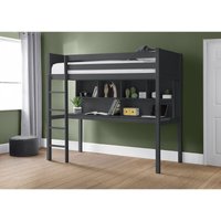 Julian Bowen Titan Highsleeper Single Anthracite High Sleeper