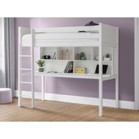 Julian Bowen Titan Highsleeper Single Surf White High Sleeper