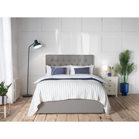 Snuggle Beds Elizabeth Super King Charcoal Ottoman Bed