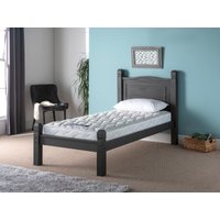 Snuggle Beds Corona Low End Single Corona Grey Wooden Bed