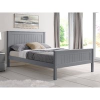 Limelight Taurus King Size Grey Wooden Bed