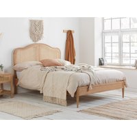 Birlea Leonie Rattan Bed Super King Oak Wooden Bed