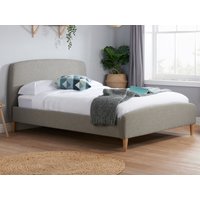 Birlea Quebec Small Double Grey Fabric Fabric Bed