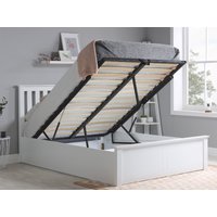 Birlea Phoenix Ottoman White Double White Ottoman Bed