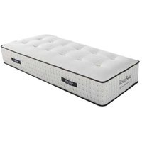 Helsinki Fabric Single Mattress In White