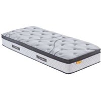 Hockley Fabric Single Mattress In White