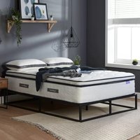 Seymour Fabric Super King Mattress In White