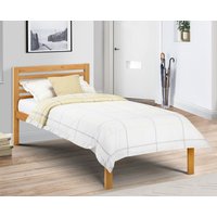 Slocum - Single - Solid Pine Bed - Pine - Wooden - Low Foot-End - 3ft - Happy Beds