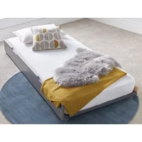 Bedmaster Tyler Grey Trundle Under Bed Frame - 3ft Single