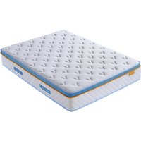 Hockley Fabric 2000 Pocket Super King Size Mattress In White