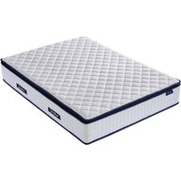 Beloit Fabric 1500 Pocket Double Mattress In White