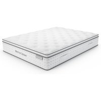 Diboll Fabric Super King Size Mattress In White