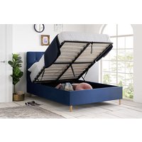 Birlea Loxley Blue Ottoman Bed, Small Double